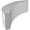 Ekena Millwork 4-in. W x 10-in. D x 10-in. H Thorton Architectural Grade PVC Knee Brace BRCP04X10X10THR - alternate 4